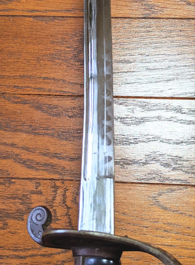 【当時物】旧日本軍 帝国陸軍 軍刀 指揮刀 模造刀 模造刀身 サーベル【刀緒付】