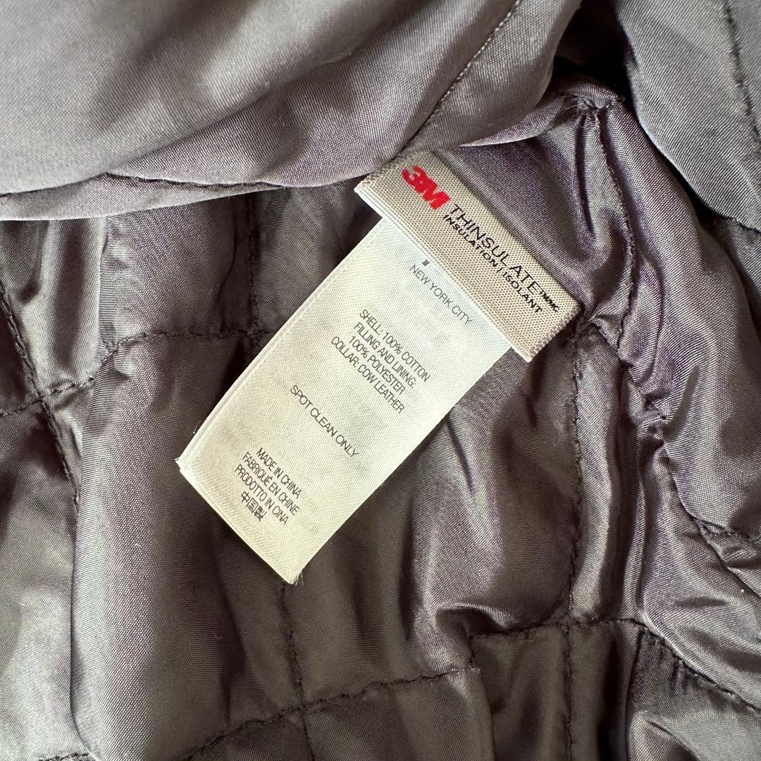 ジャケット・アウター Supreme leather collar utility jacket L