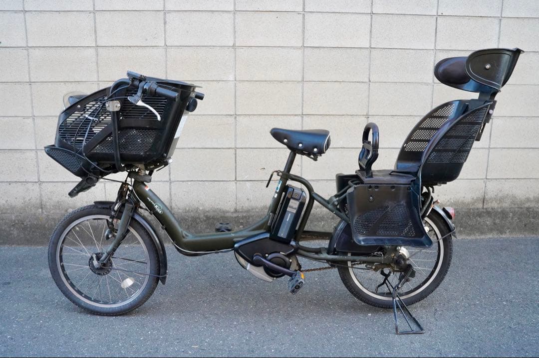 電動自転車 ブリヂストン 20インチ 子供乗せ アシスト 中古 9112803