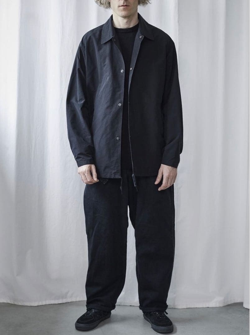 COMOLI コモリ コットンナイロン コーチジャケット サイズ2