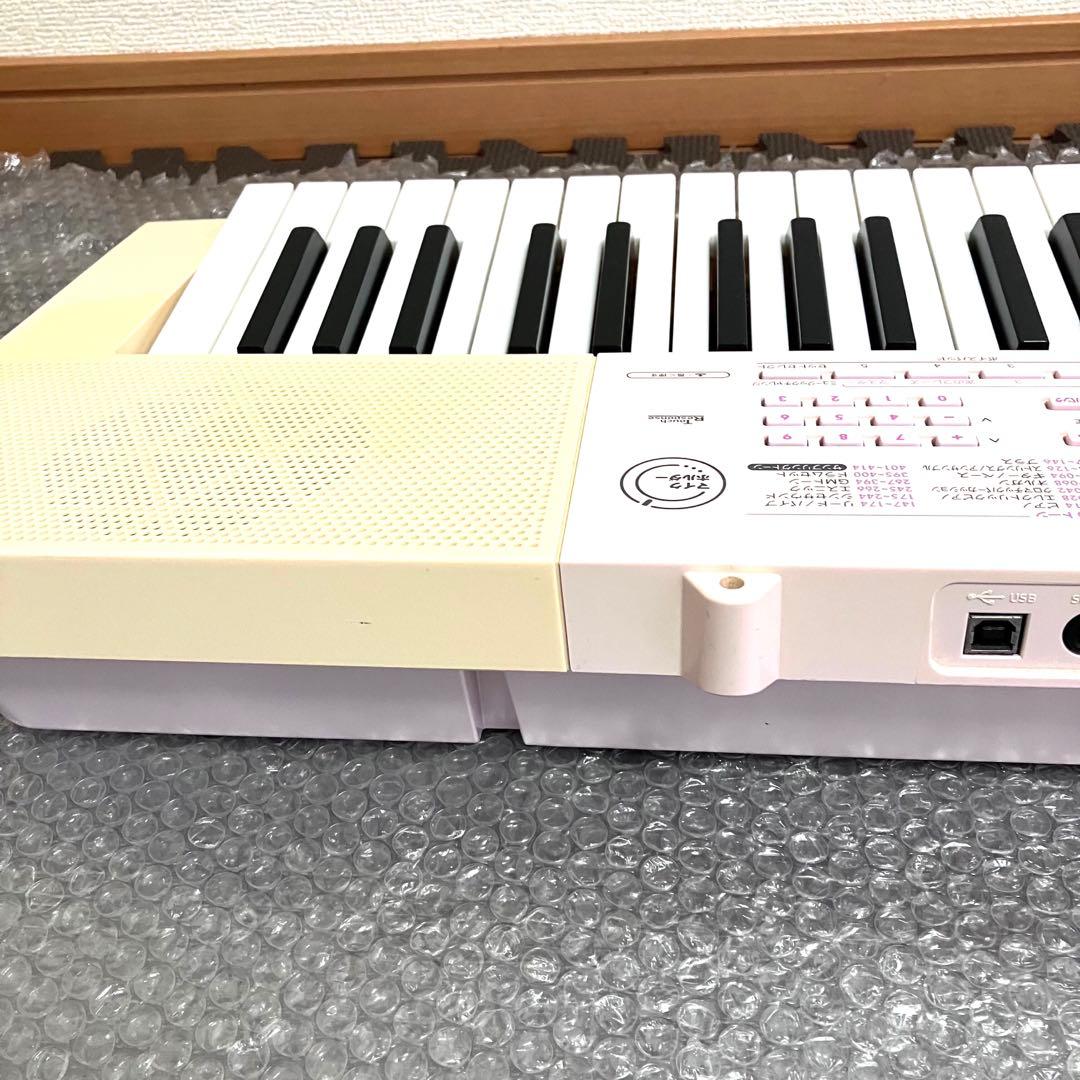 CASIO カシオ　電子ピアノ　電子キーボード　LK-115 ⭐️ピンク可愛い♪⭐️
