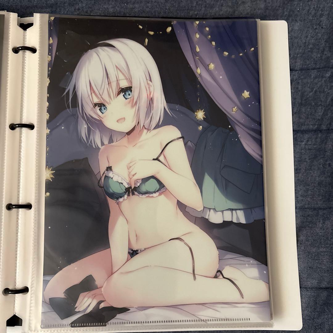 東方project 妖夢　水着　美少女　クリアファイル　VZ21