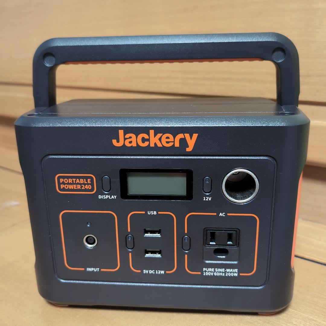 jackeryポータブル電源240 PTB-021