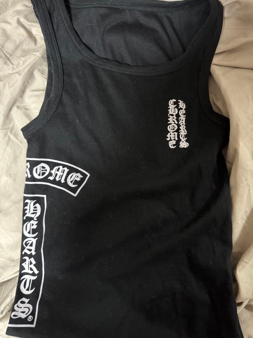 Chrome Hearts ブラック タンクトップ M