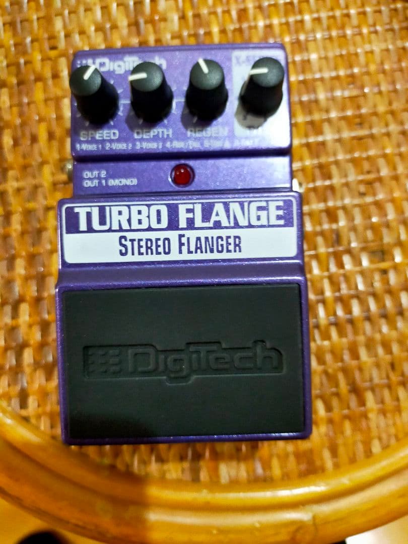 【３/７迄出品予定】中古DigiTech TURBO FLANGE フランジャー