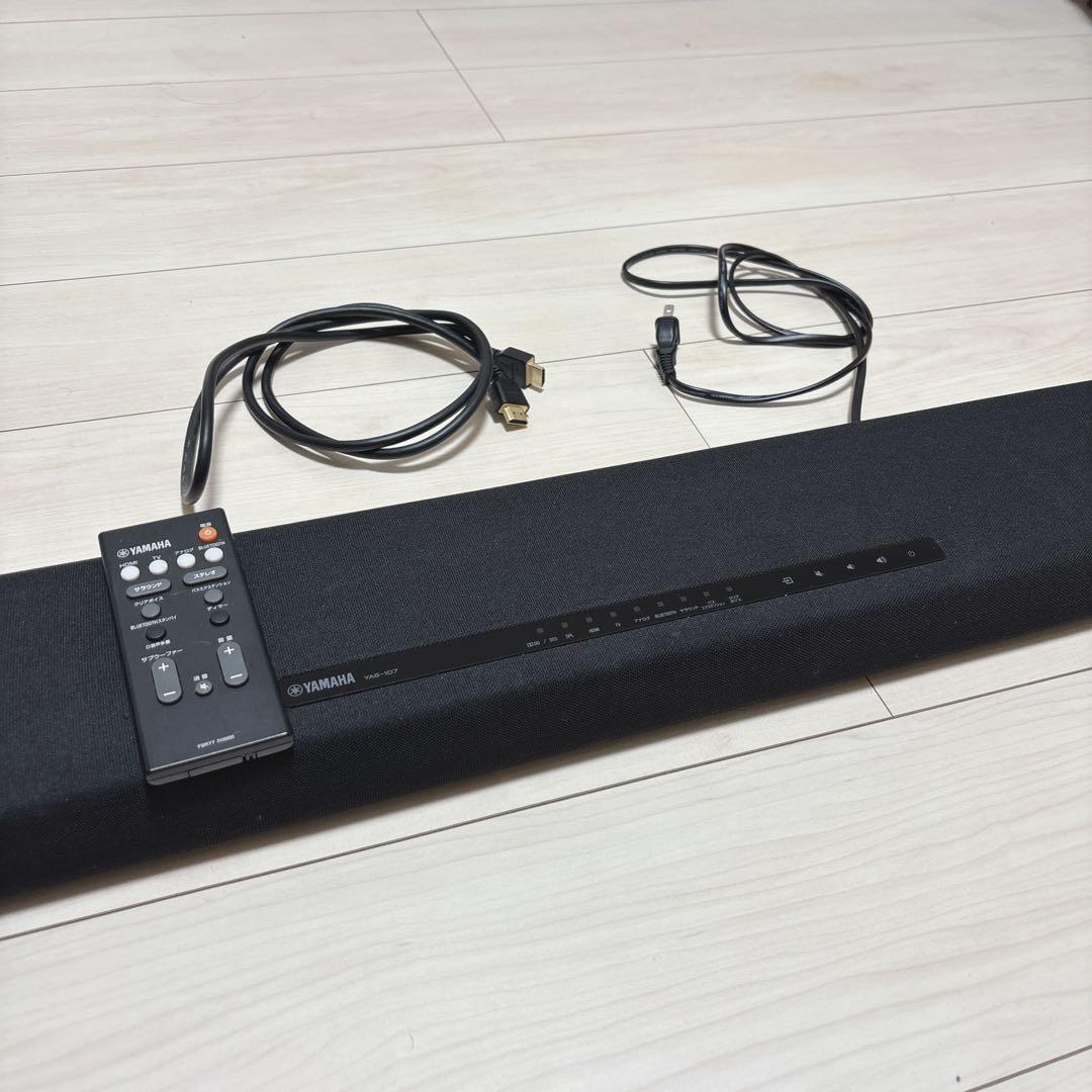 【2018年製】YAMAHA YAS-107 サウンドバー