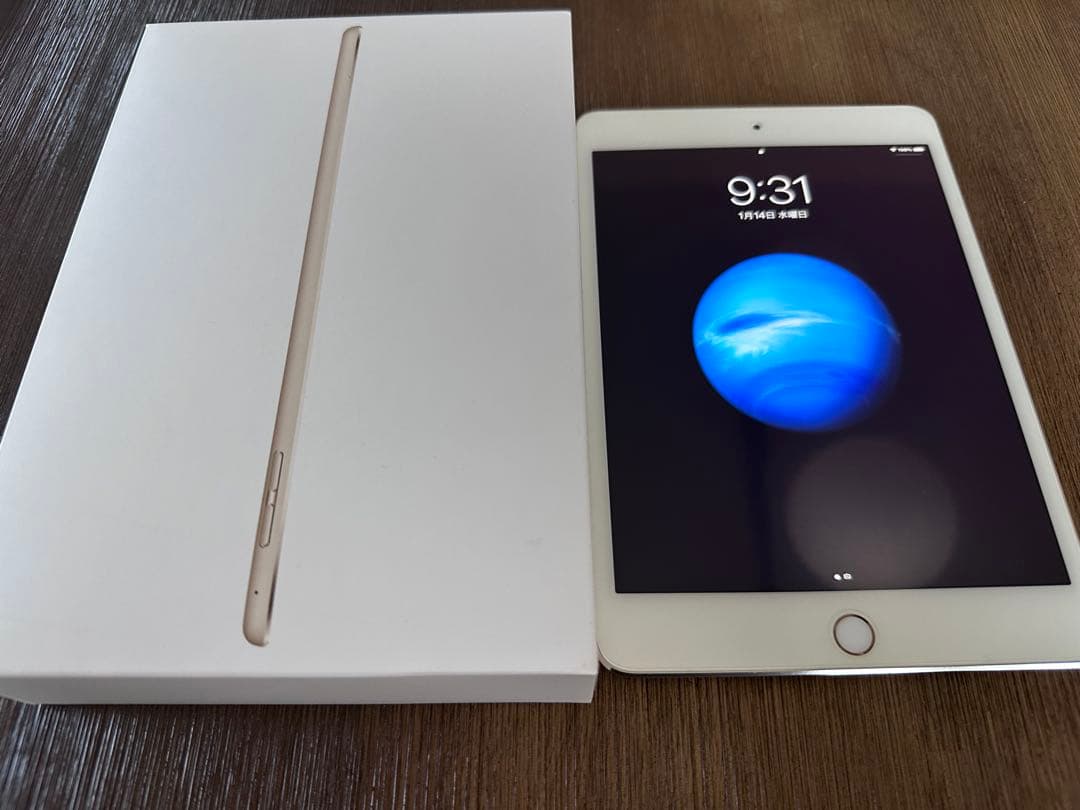 【付属品未使用 美品】iPad mini 4 Wi-Fi 64GB ゴールド