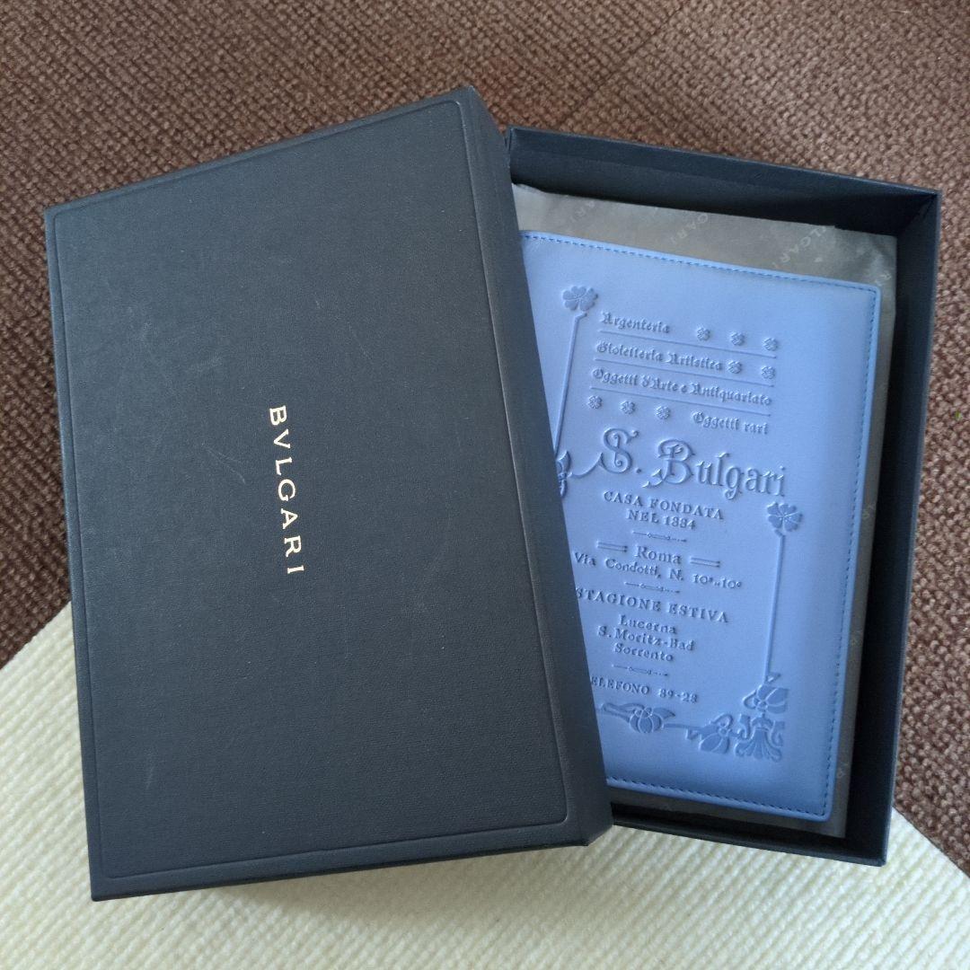 BVLGARI ブルガリ メモ帳 ノート ノートカバー レザー