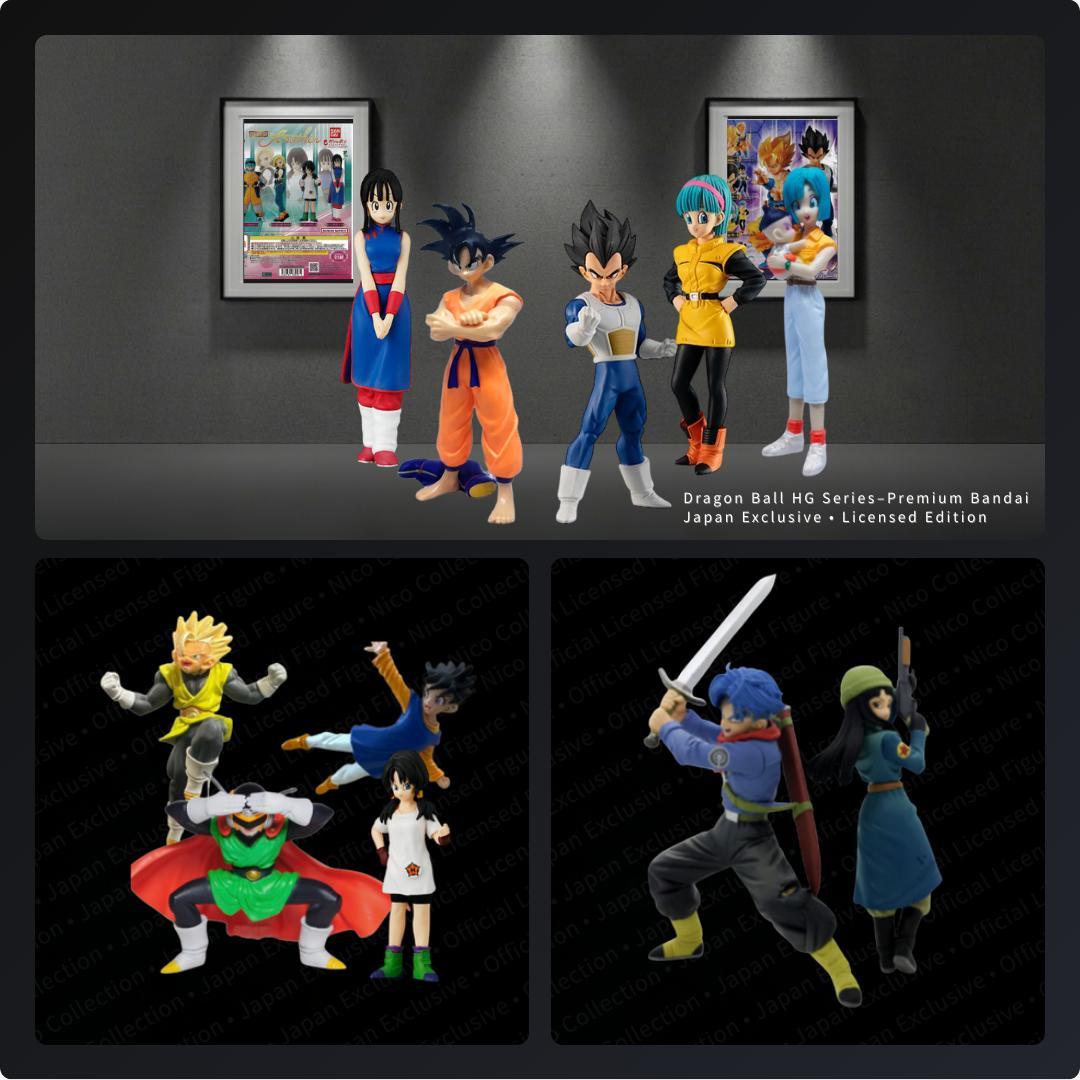 HG Another✅チチ ビーデル 孫悟空 孫悟飯 ベジータ マイ トランクス