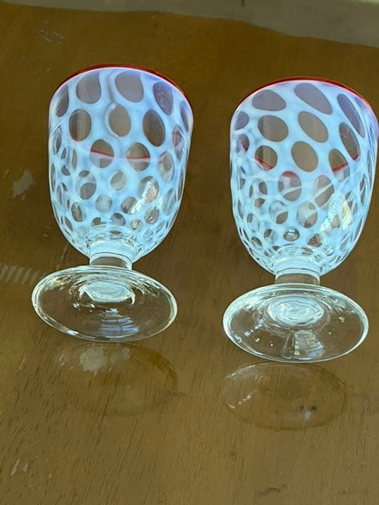 値下げ氷コップ　大正ロマン　和ガラス