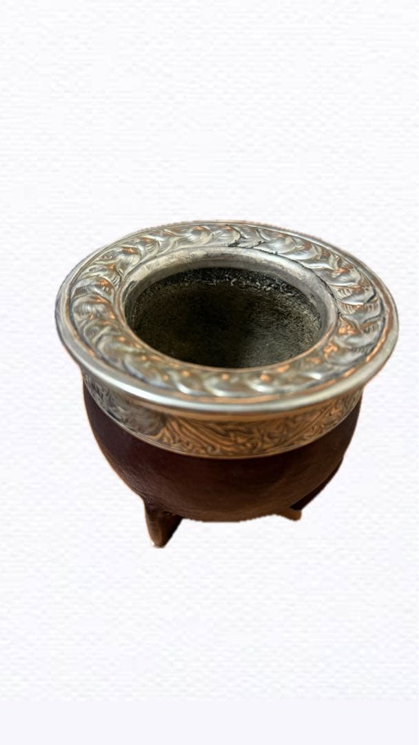 マテ壺、ボンビージャ、マテ茶葉セット