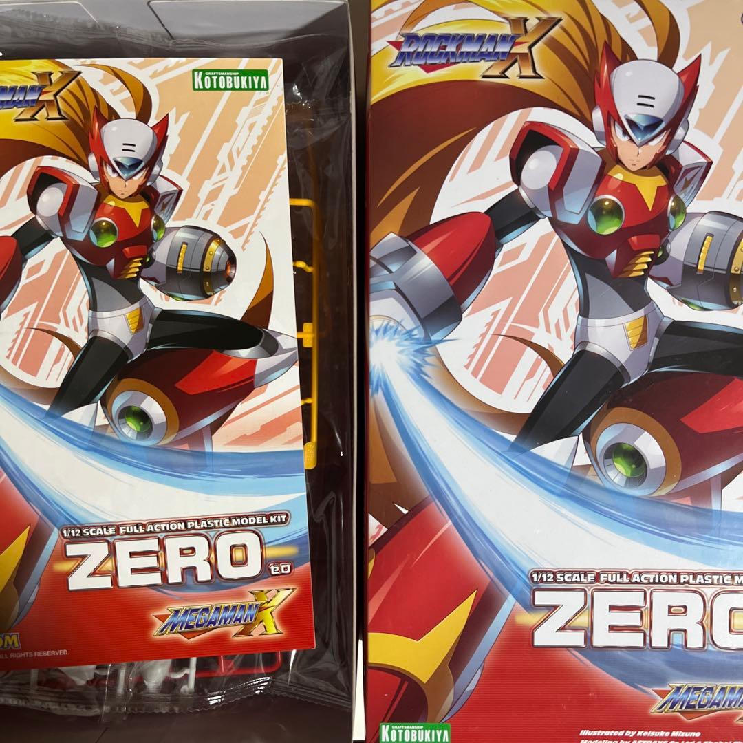 【未開封】コトブキヤ ロックマンX ゼロ プラモデル フィギュア　壽屋