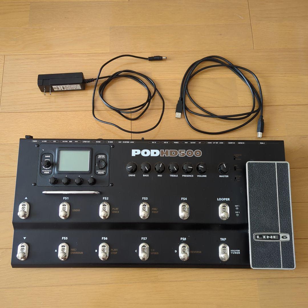LINE6 POD HD500【ジャンク】＋SKB マルチエフェクターケース