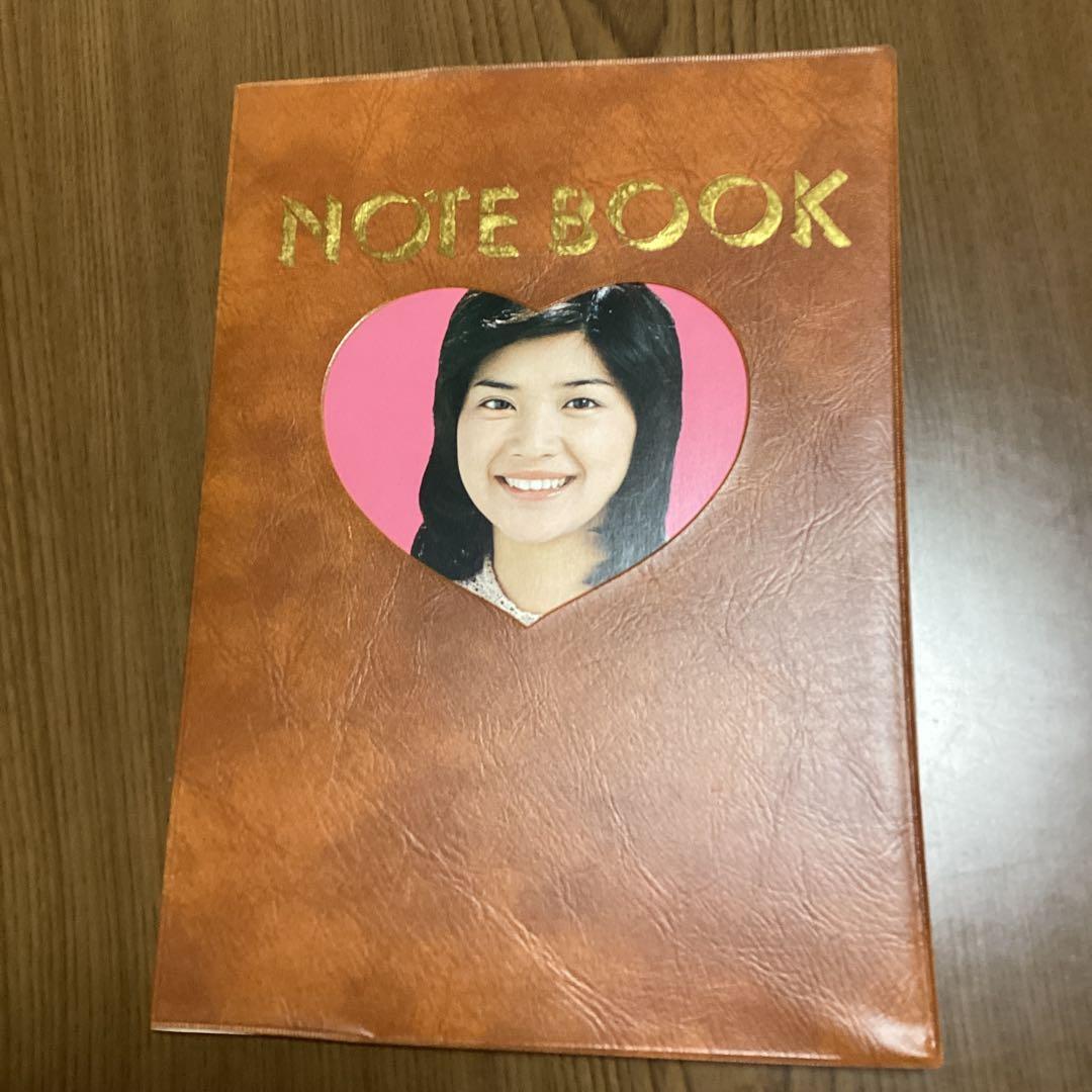 桜田淳子 メモ帳 ハート型窓付き