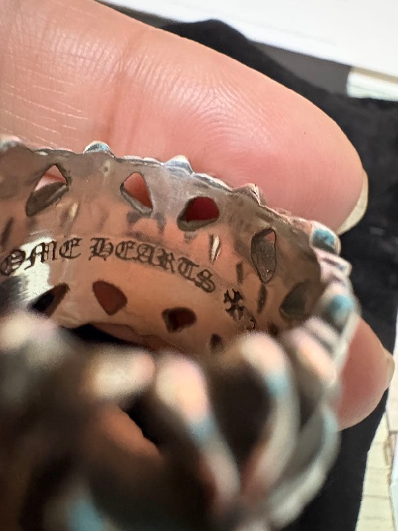 ちゃんちー様用Chrome Hearts セメタリークロスリング20号