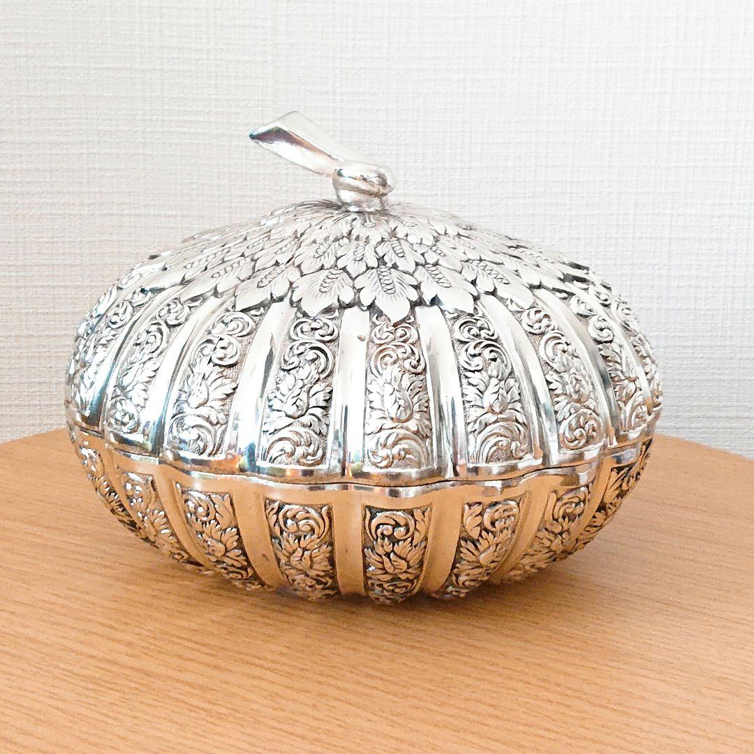 ゲリラセール大幅割引！☆超希少！昭和レトロ南瓜型菓子器