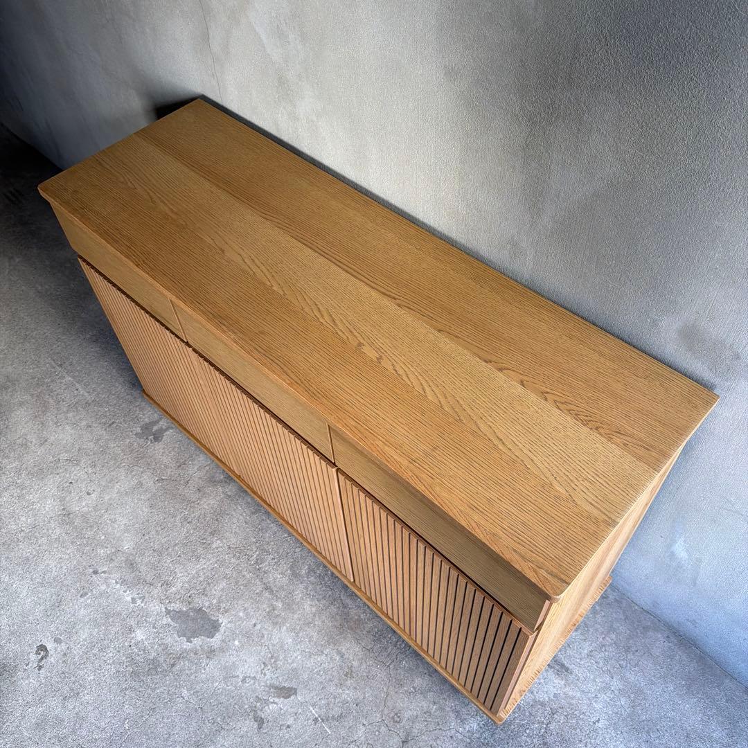 展示品 美品　Unico DIFE(ディフェ) キャビネット W1200 送料込