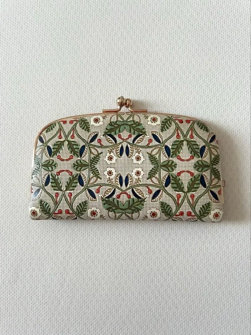 Natalie Lete ナタリーレテ 文庫屋大関 がま口財布 花 フラワー