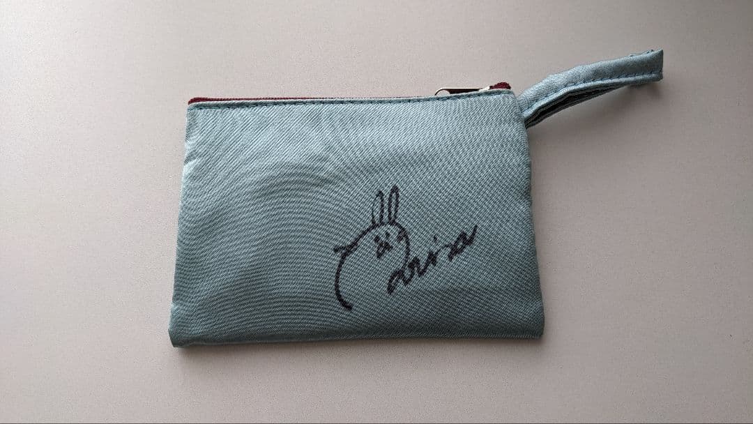 小宮有紗　直筆サイン入りポーチ