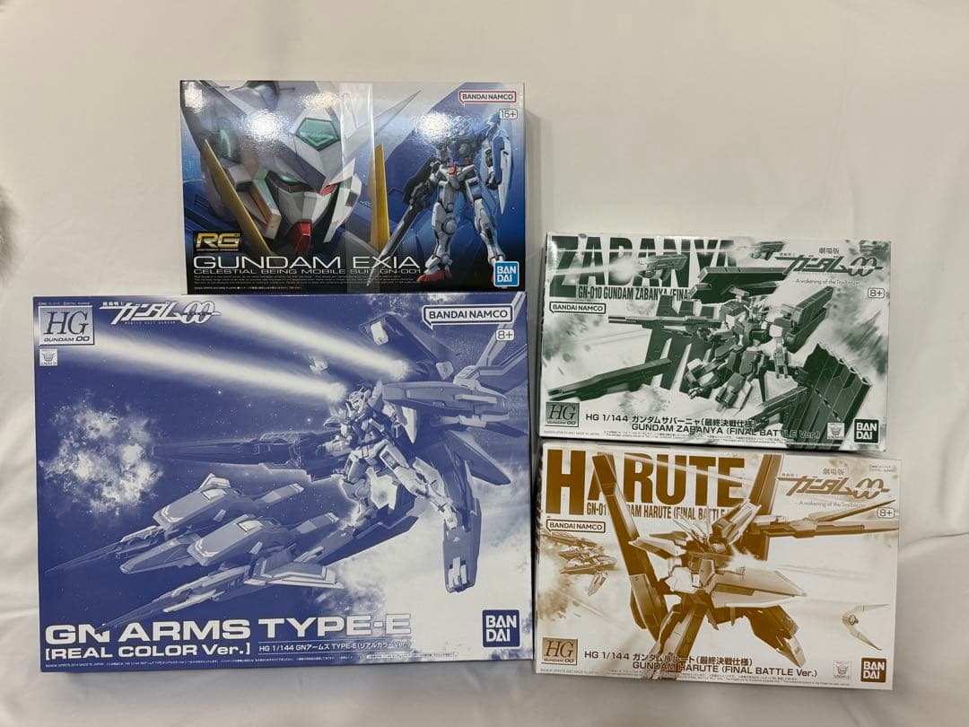 HG GN ARMS TYPE-E サバーニャ ハルートRGエクシア　セット売り