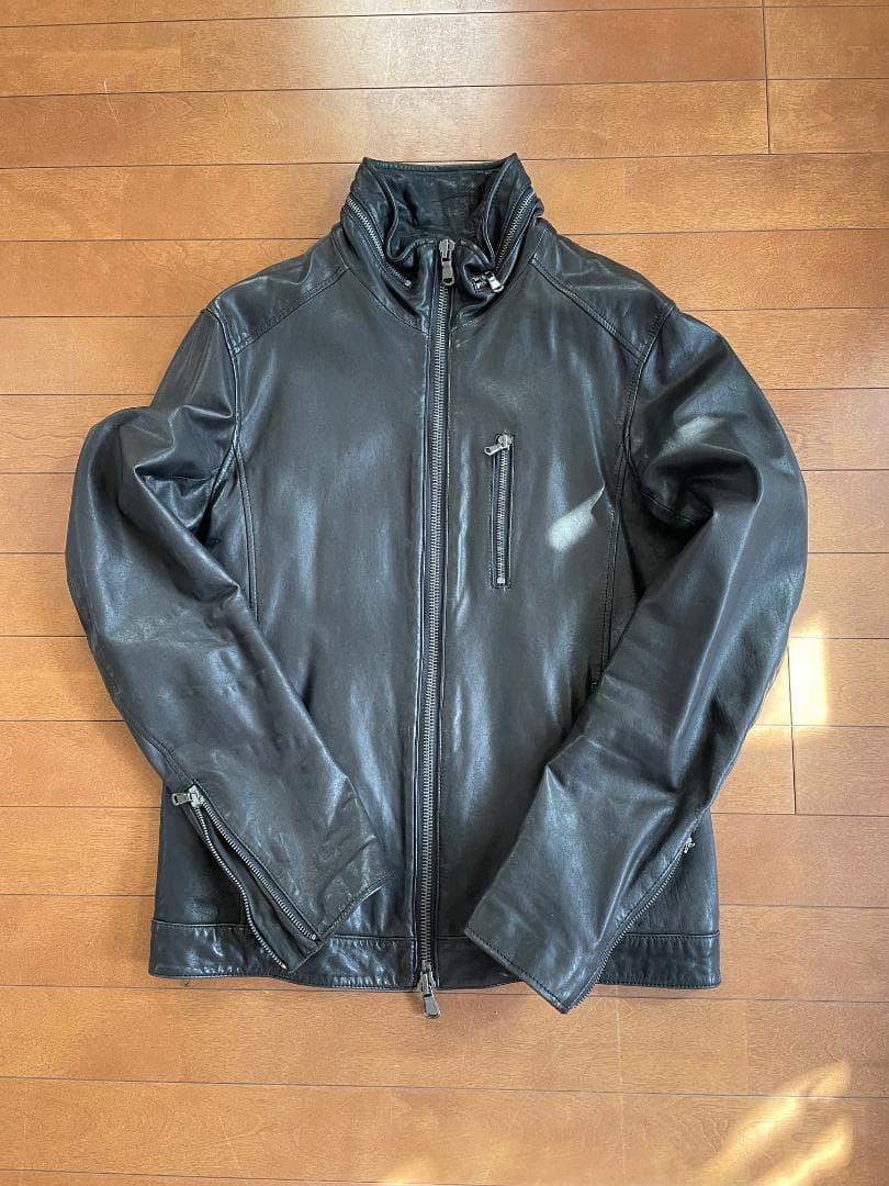 AZbyjunhashimoto　インナーライダースジャケット　ジュンハシモト