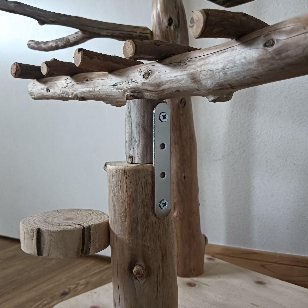 バードアスレチックジム大型 ⑫ 天然木 自然木 流木 インコ おもちゃ