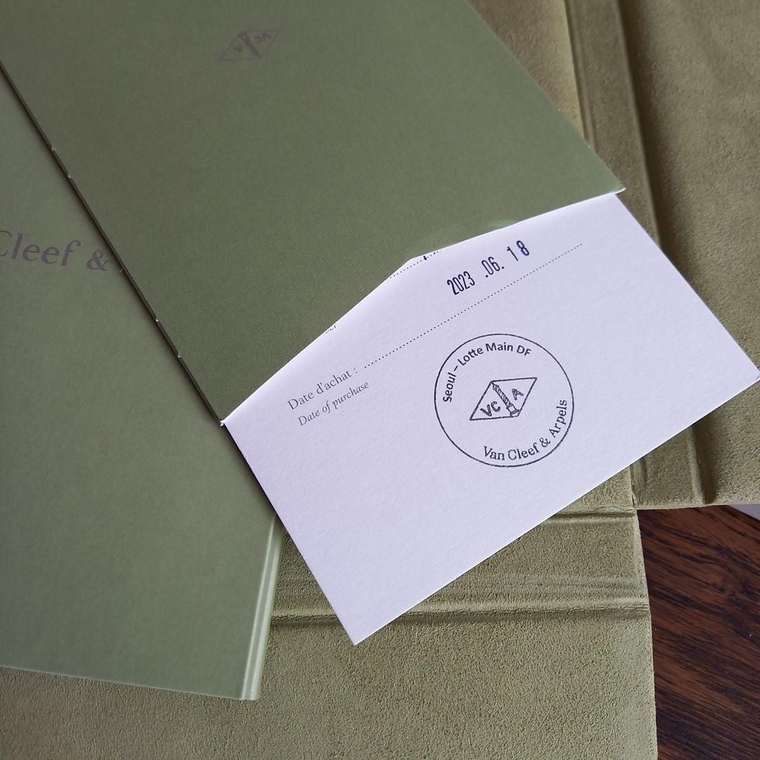 Van Cleef & Arpels ボックス　空箱