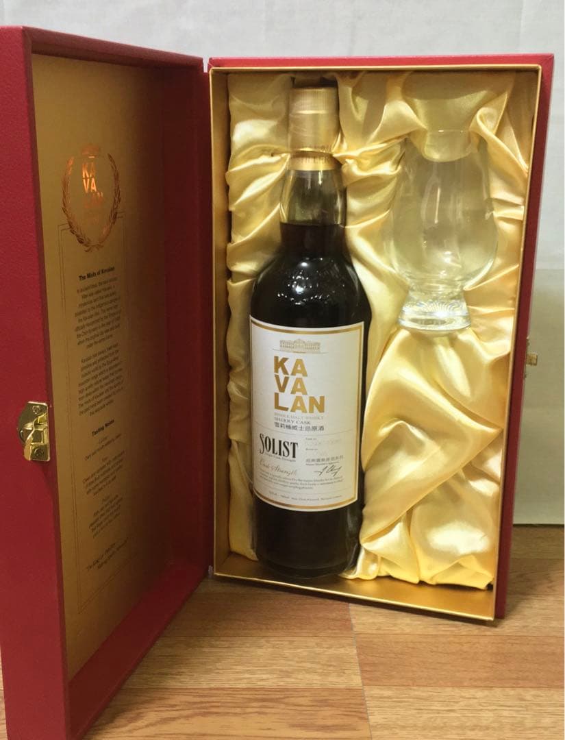 KAVALAN SOLIST カバラン ソリスト シェリー 専用グラス付き