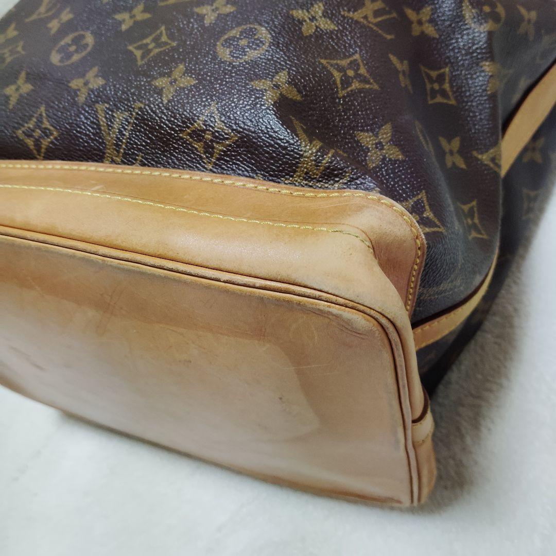 ルイヴィトン　ノエ　ショルダーバッグ　モノグラム　巾着型　M42224　ブラウン