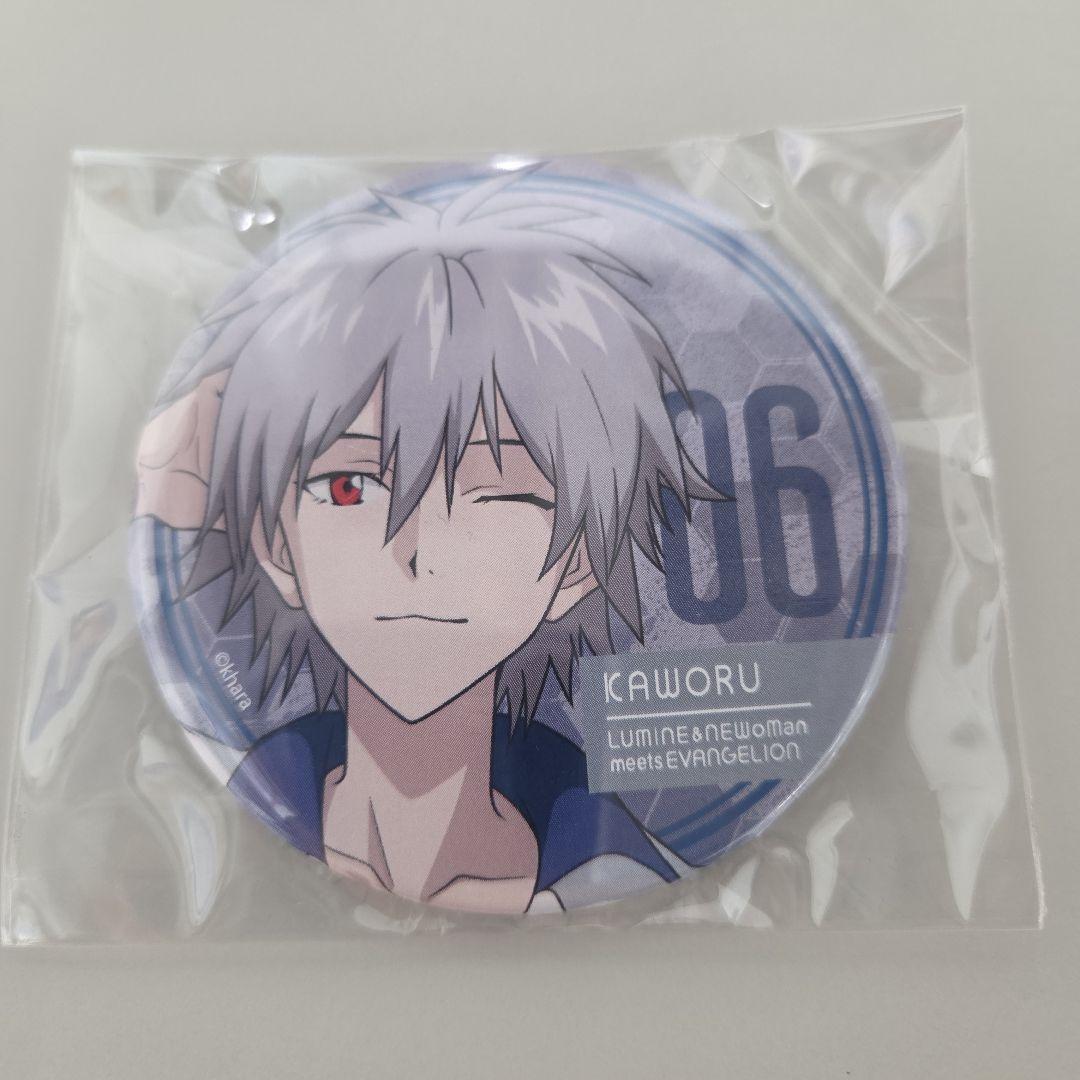 新世紀エヴァンゲリオン ルミネ&ニュウマンコラボ 缶バッチ 渚カヲル