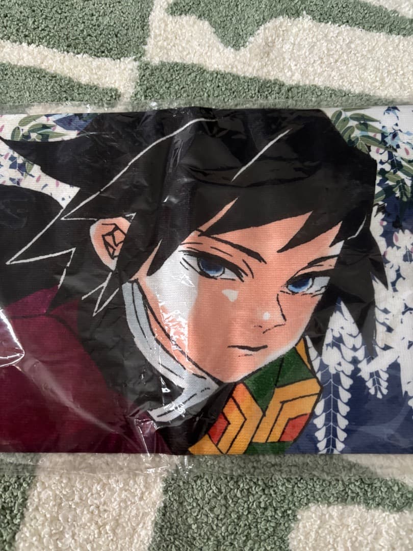 冨岡義勇　タオル　鬼滅の刃