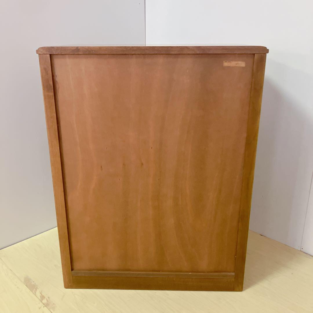 天然木　キャビネット　電話台 FAX台　コンソール　サイドチェスト　レンジ台