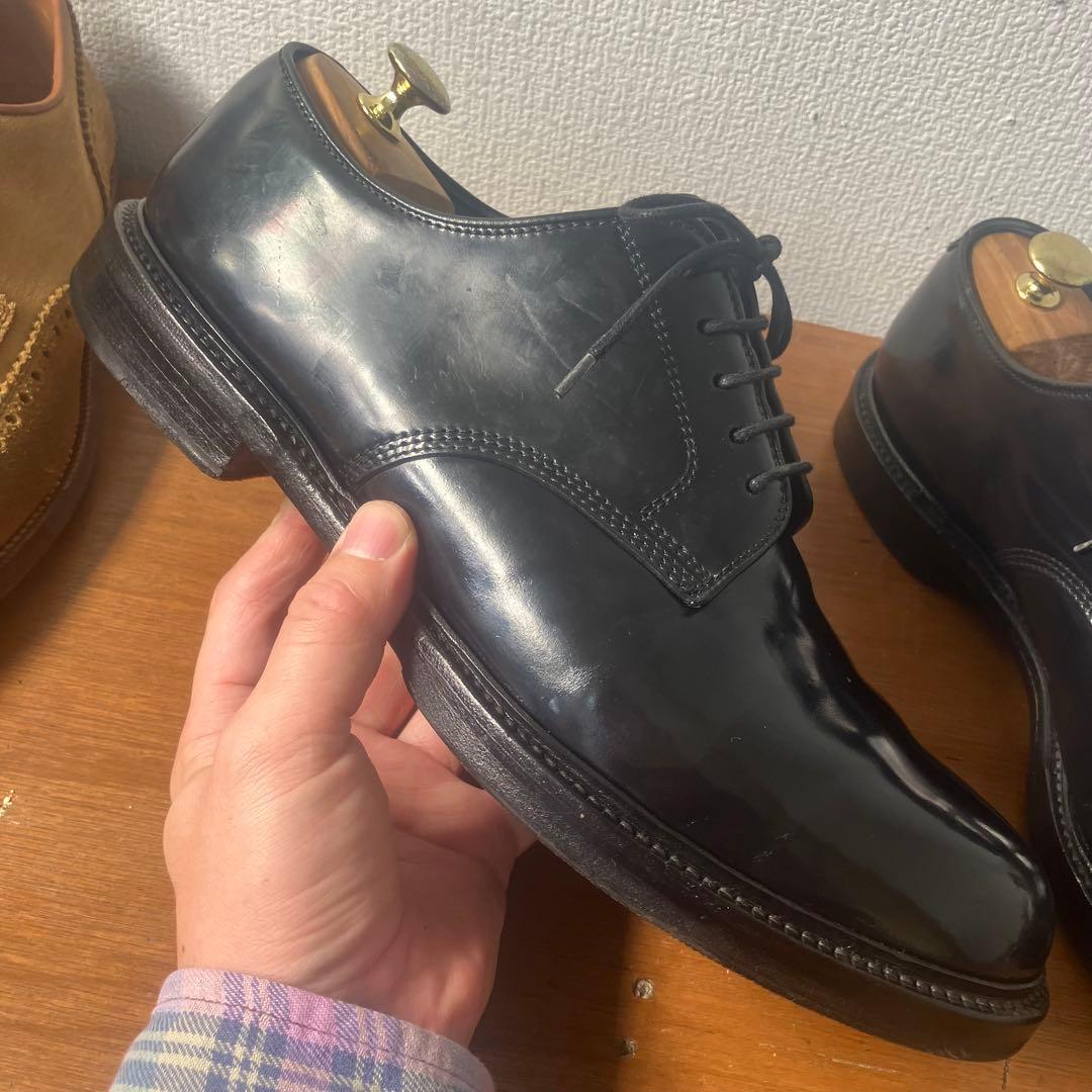 コードバン　ジョンストン&マーフィー　LS46アリストクラフト　革靴　オールデン