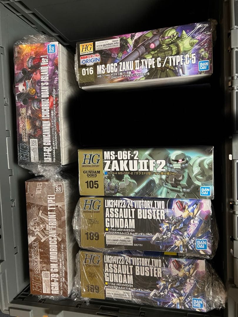 ガンプラまとめ売り6点