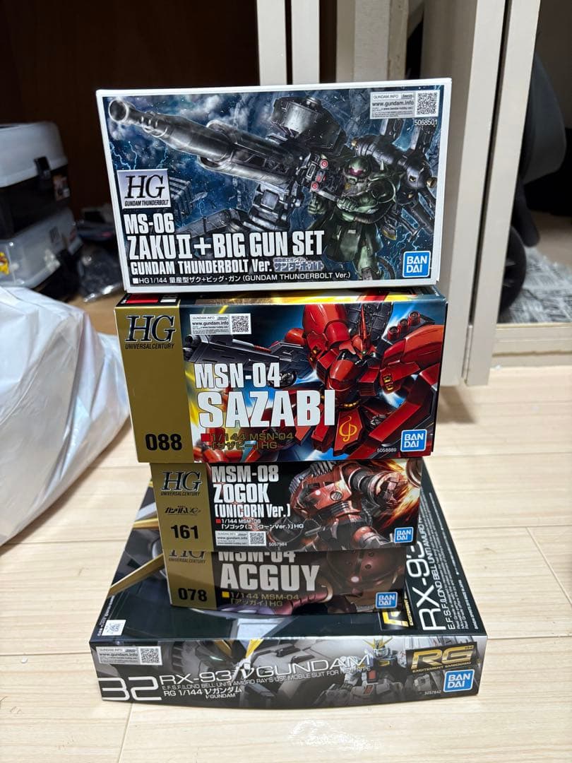 ガンプラ5体セット