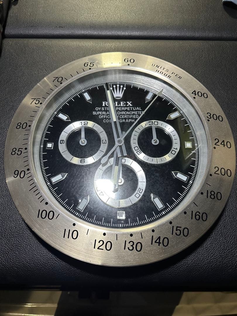 ♪最終値下げ♪ ロレックス　デイトナ　インテリア掛時計 ディスプレイ用