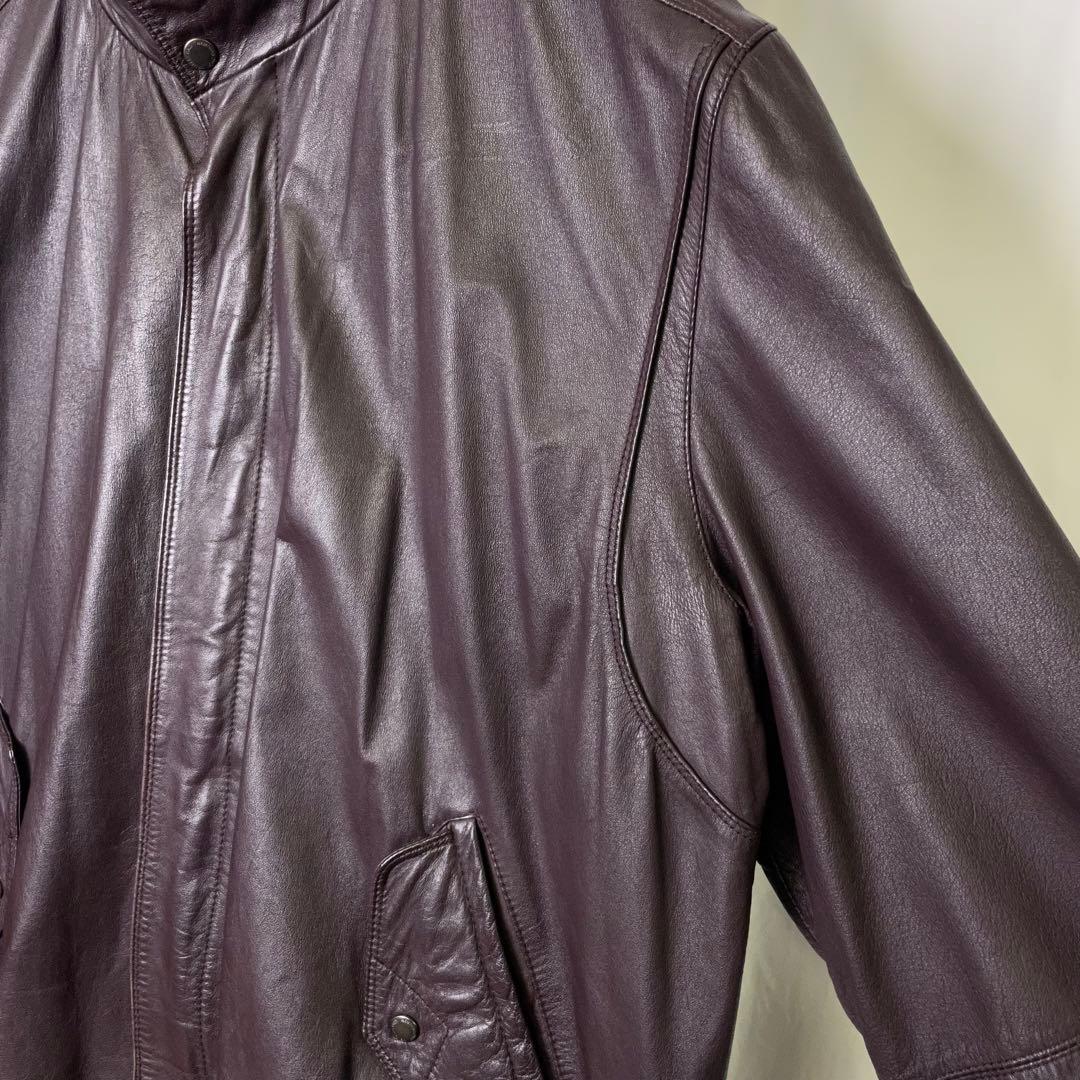 タ*ウ様 80s MEMBERS ONLY レザー ジャケット XXL ビッグサ