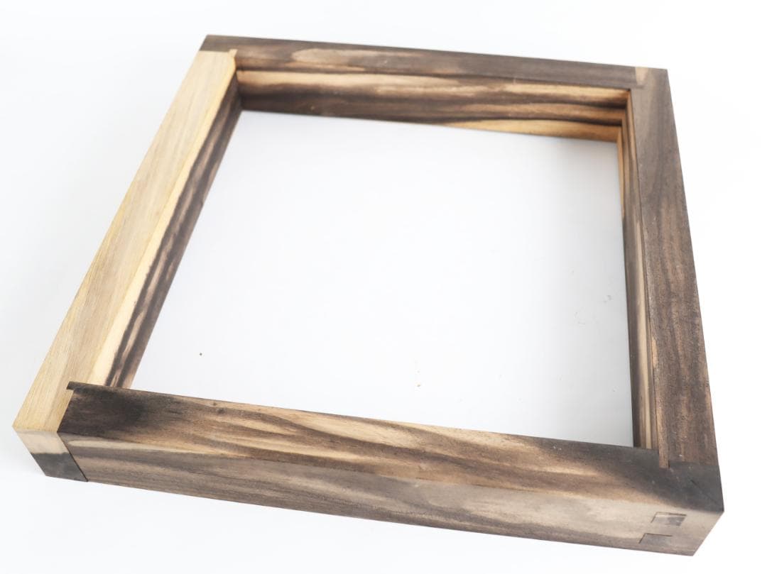 茶道具 黒柿 炉縁