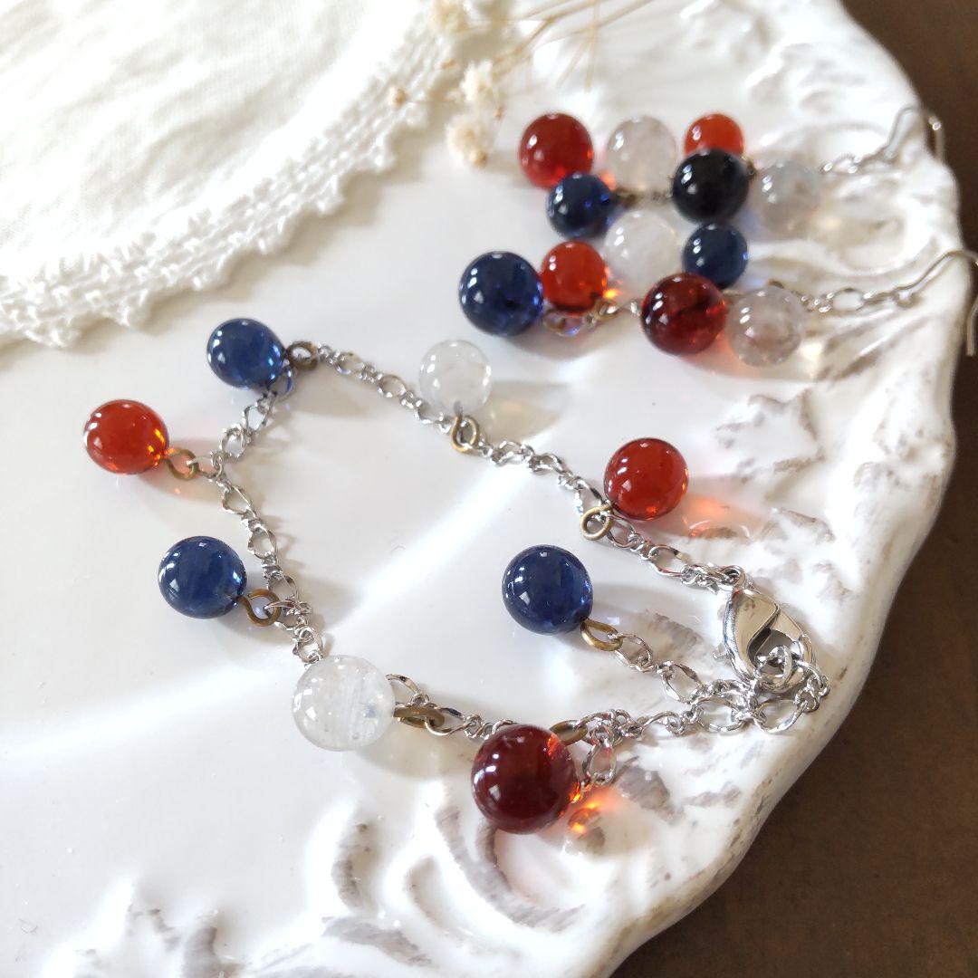 ちびさま専用◎手作りガラスのブレスレット他 12点おまとめ(メルカリ便匿名配送)