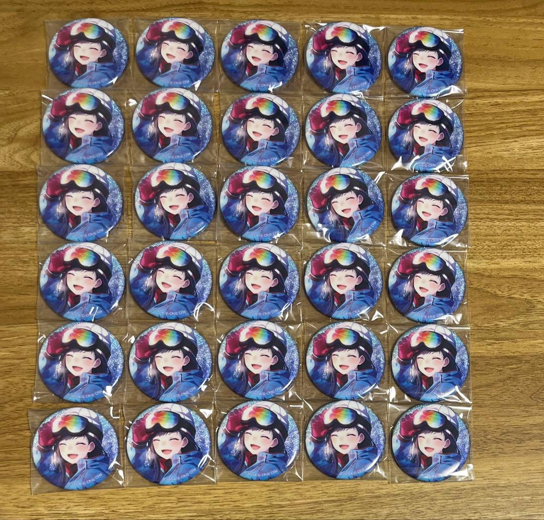 プロセカ　グリッター缶バッジ　vol.27 a 白石杏
