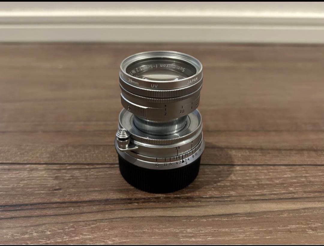 leica summicron 50mm f2 1世代 沈胴