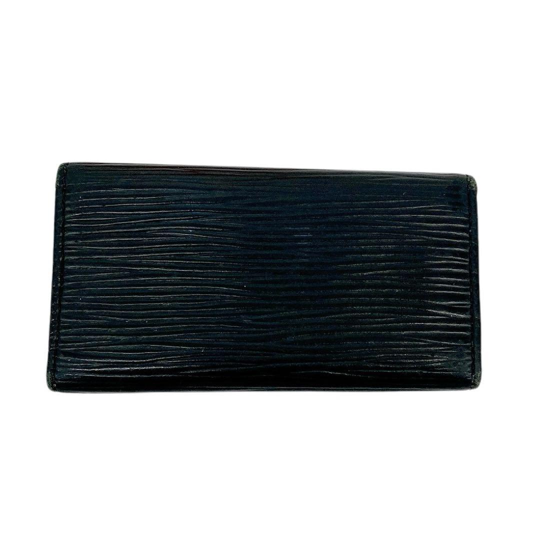 美品✨LOUIS VUITTON ミュルティクレ　4 エピ　キーケース　ブラック