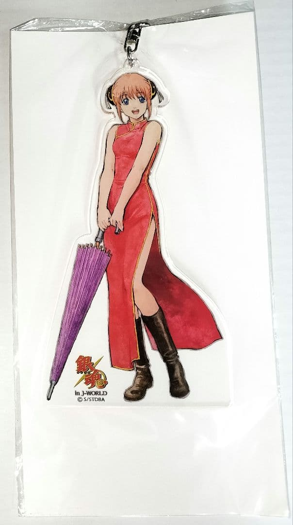 銀魂 神楽 アクリルキーホルダー 花鳥風月 J-WORLD