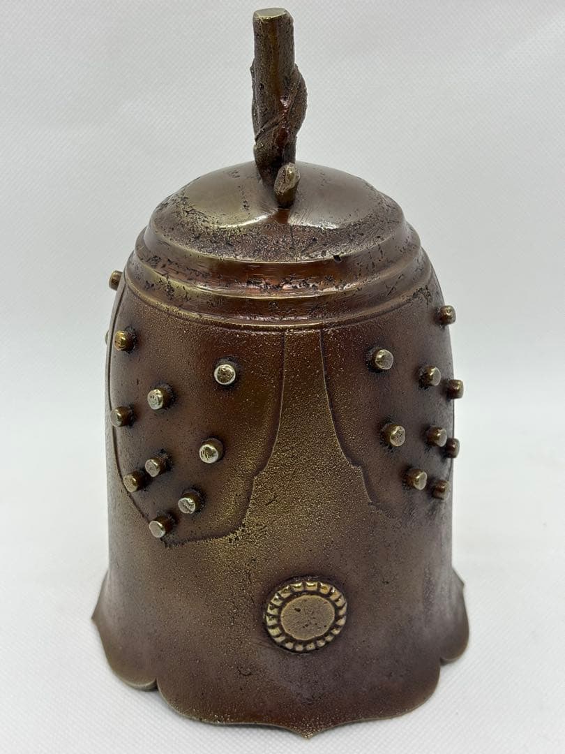 #美品✨ 銅製 吊り鐘　半鐘（小型梵鐘）S-8