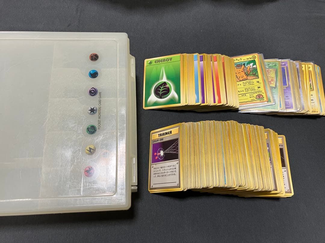 ゼ*団様 旧裏　ポケモンカード　まとめ　オーヤマのピカチュウ　他ケース付き