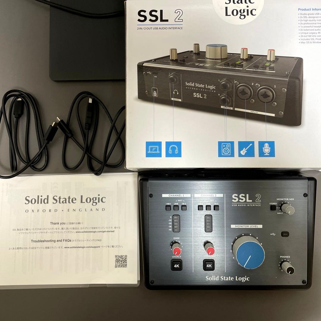 Solid State Logic SSL2+ オーディオインターフェース