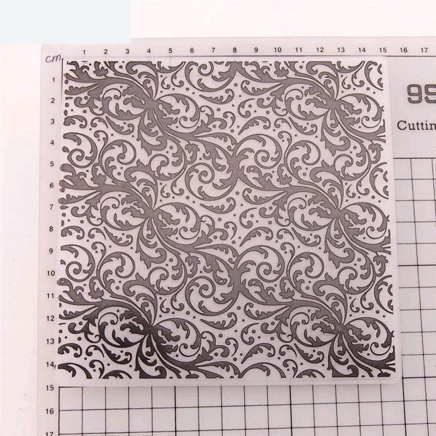 新品★再入荷★リーフ柄③エンボスフォルダー　カッティングダイ