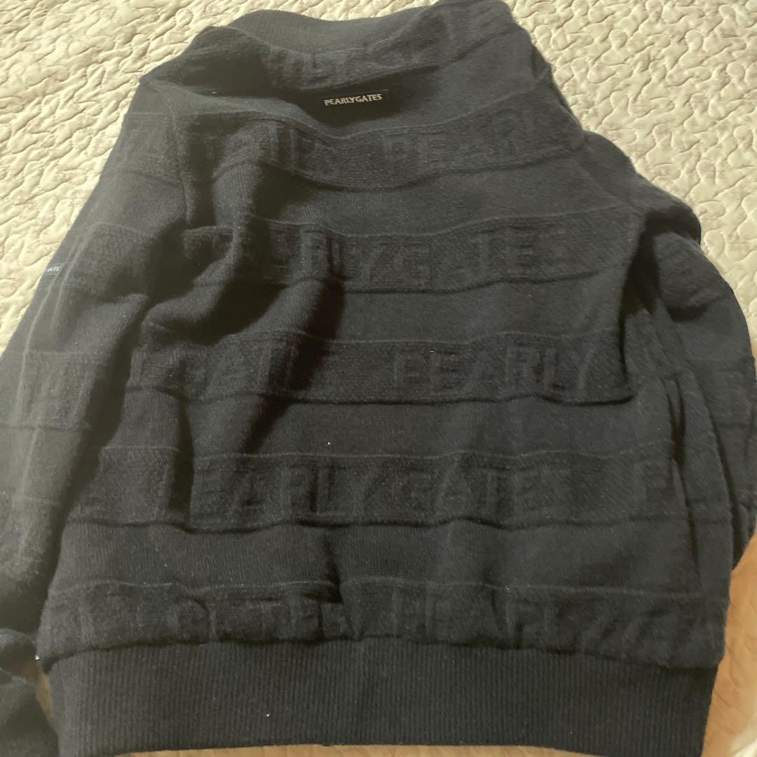 美品パーリーゲイツニットブルゾン裏地つき