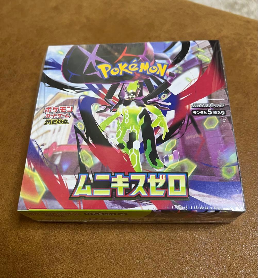 【シュリンク付】ポケモンカードゲームMEGA】ムニキスゼロ　1BOX