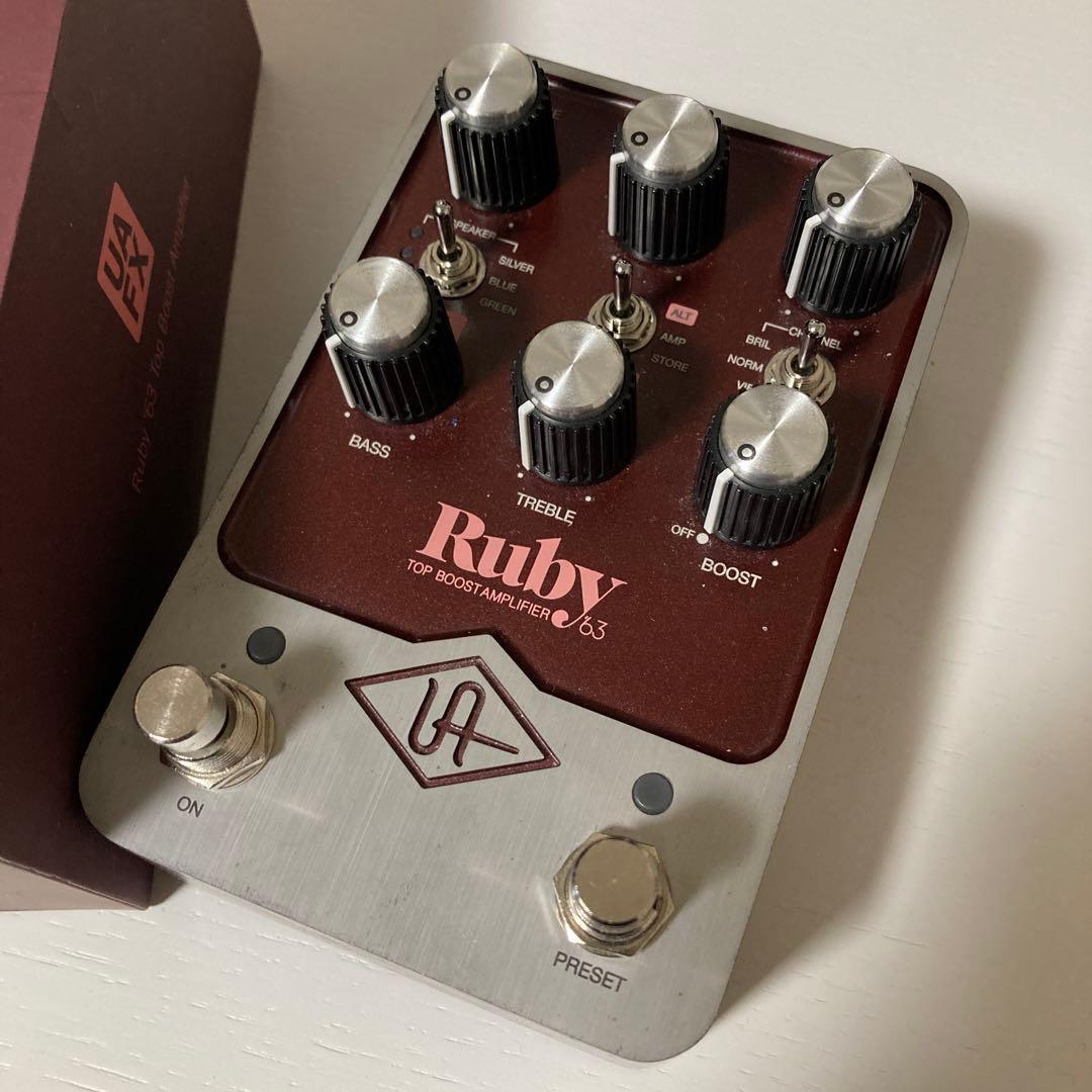 Universal Audio Ruby 63 ギターエフェクター